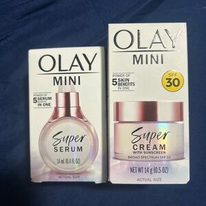 OLAY Mini Super Serum - Rose Gold and Iridescent